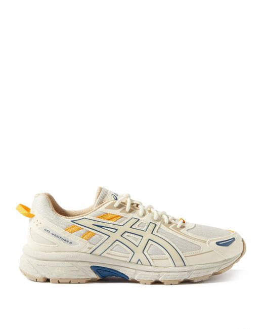 Asics Gel-venture 6 Pu And Mesh Trainers in Beige (Natural) for Men | Lyst