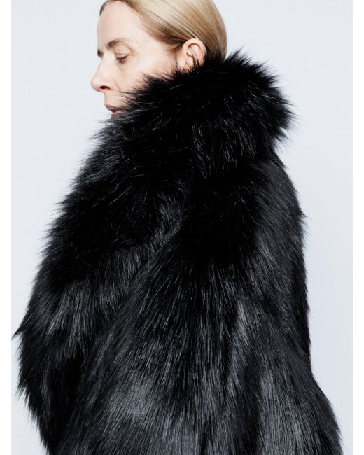 Giant faux hotsell fur coat