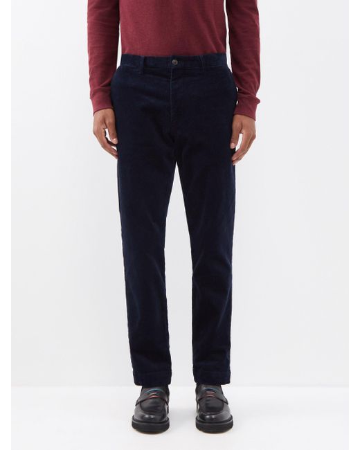 Pantalon Baggy Homme En Velours Côtelé - Taille élastique, Doublure Sherpa, Poches - Chaud Pour L'hiver - 7