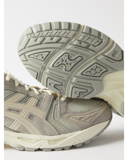 Asics Gel kayano 14 Faux suede Trainers in White for Men Lyst UK