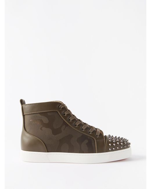 louboutin camo sneakers