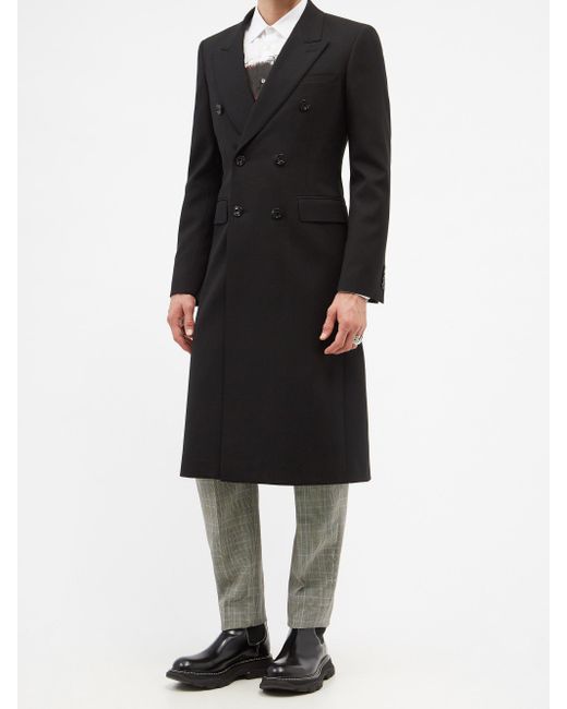 gabardine overcoat