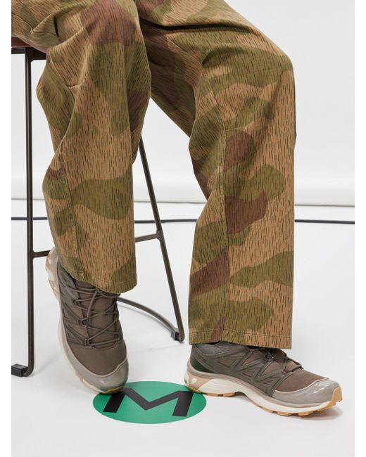 Camo Leather Pants Men - Army Faux Leather Pants