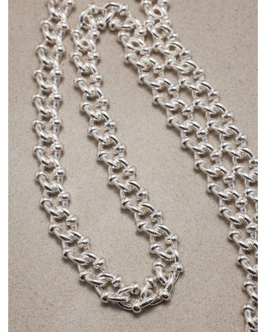 Sterling silver dna on sale necklace