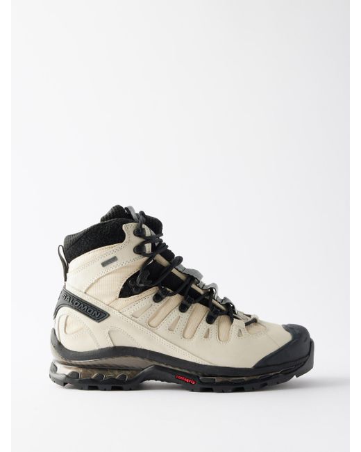 Salomon Quest Gtx Advanced Goretex And Leather Boots in White Lyst