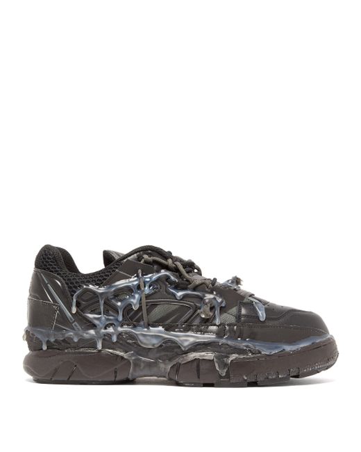 Maison Margiela Fusion Leather And Mesh 