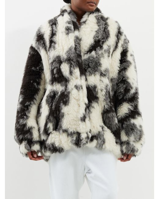 Guess rae printed bomber hotsell jacket