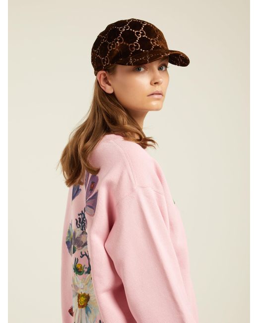 gucci velvet cap