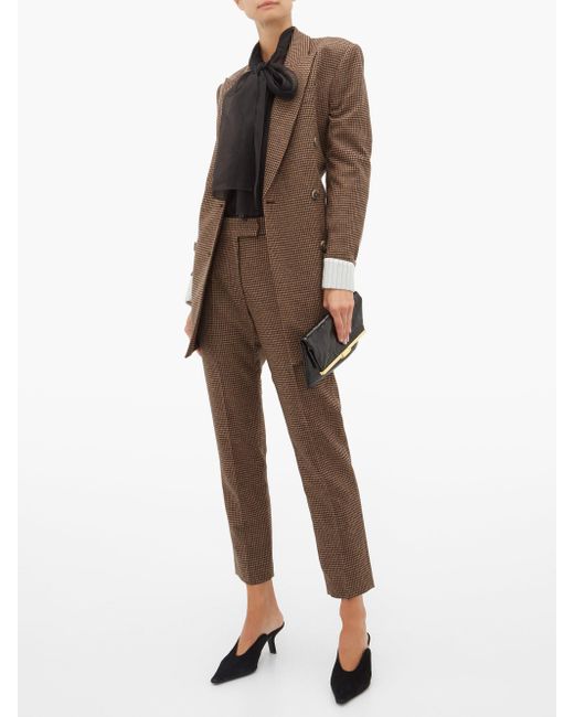 wool cigarette trousers