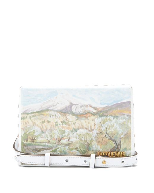 Jacquemus Tableau Landscape-print Leather Shoulder Bag | Lyst