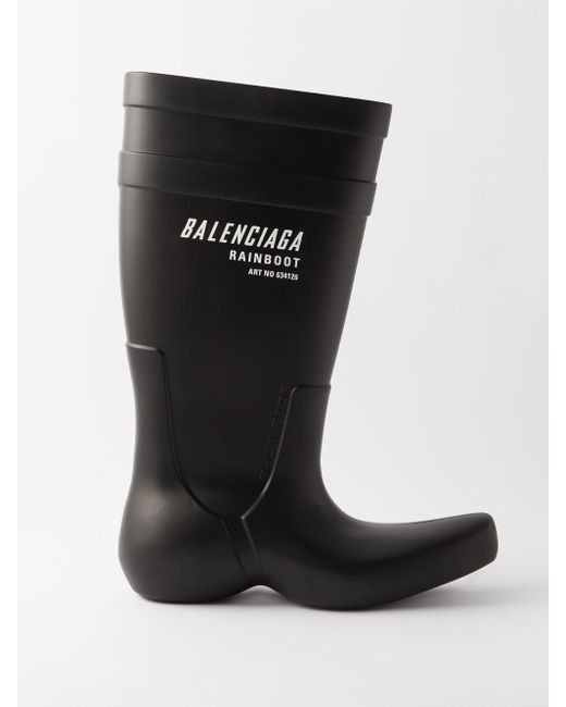 balenciaga rain boots