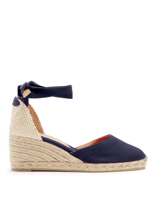 blue wedge espadrilles uk