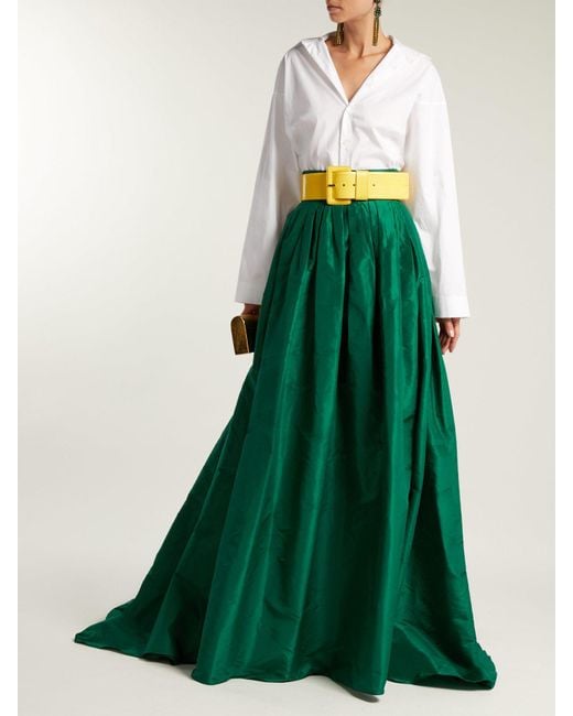 Long taffeta ball clearance skirt
