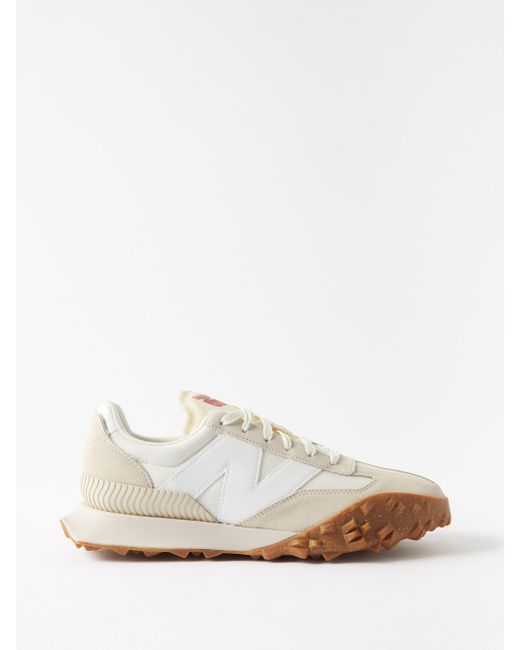 New Balance Xc72 Suede And Mesh Trainers in Beige White (White) for Men Lyst UK
