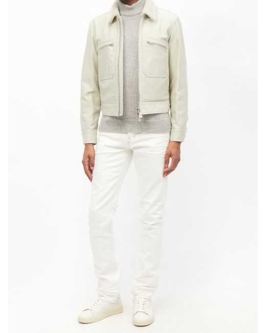 cream twill jacket