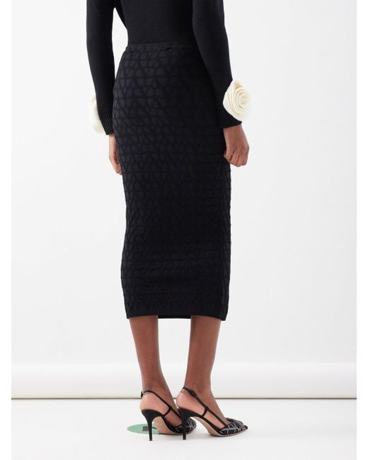 Valentino clearance jersey skirt