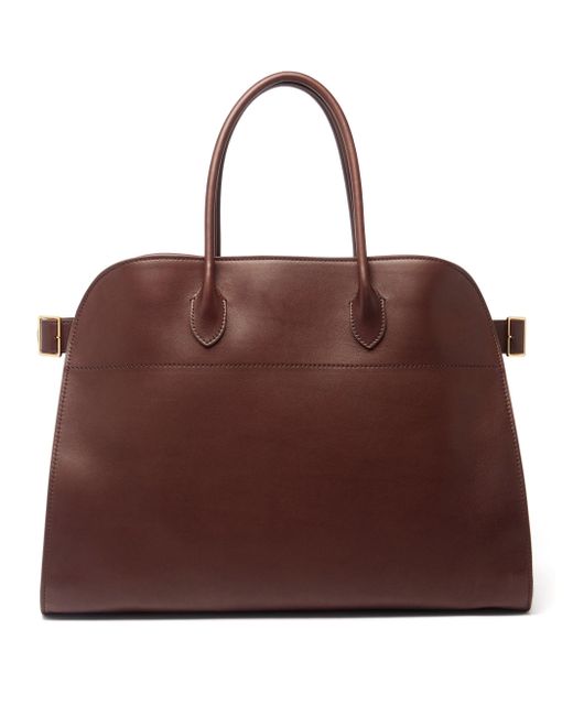 The Row Soft Margaux 15 Grained-leather Tote Bag | Lyst UK