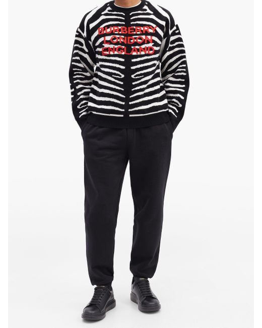 burberry zebra sweater