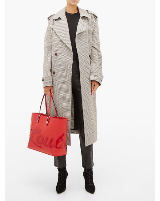 christian louboutin cabata leather tote