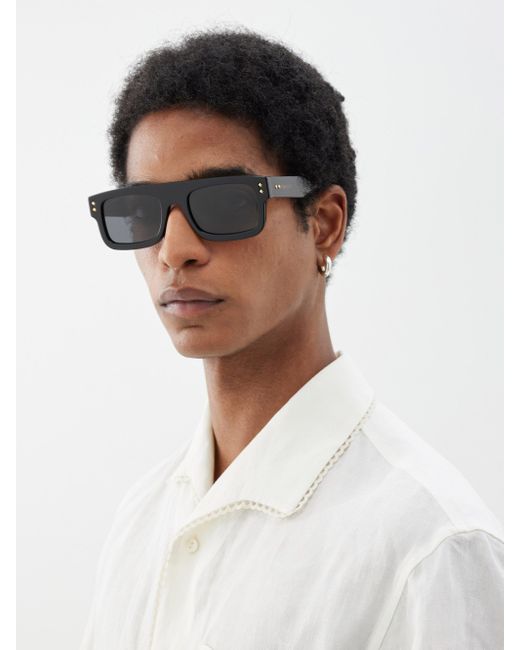 Gucci d frame acetate sunglasses cheap