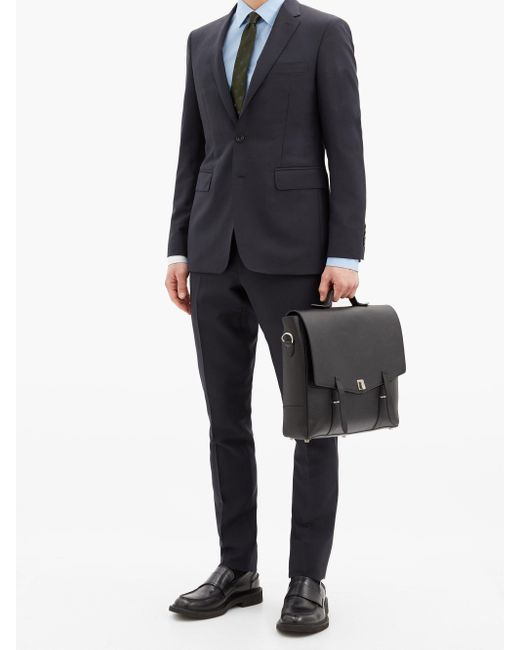 Paul Smith コットン ポイントカラー コットンポプリンシャツ カラー ブルー メンズ Lyst