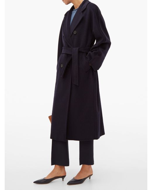 max mara navy coat