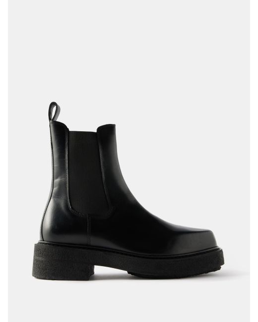 eytys black ortega chelsea boots