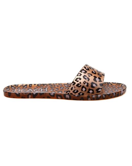 beach by matisse sol jelly women's slide sandals