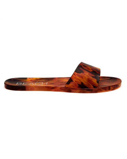 beach by matisse sol jelly women's slide sandals