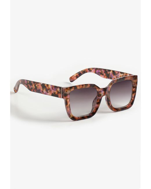maurices Brown Tortoiseshell Square Sunglasses