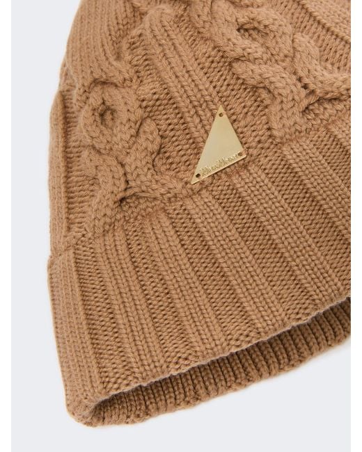 Cappello di Max Mara in Natural