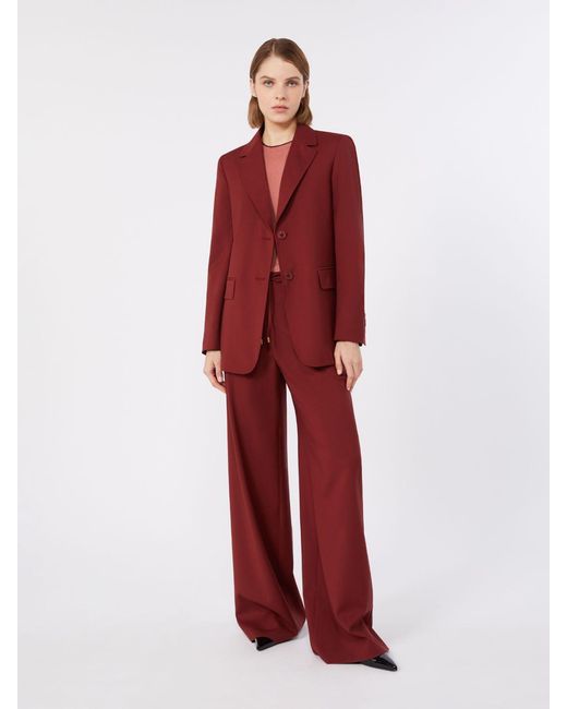 Giacca Monopetto di Max Mara in Red