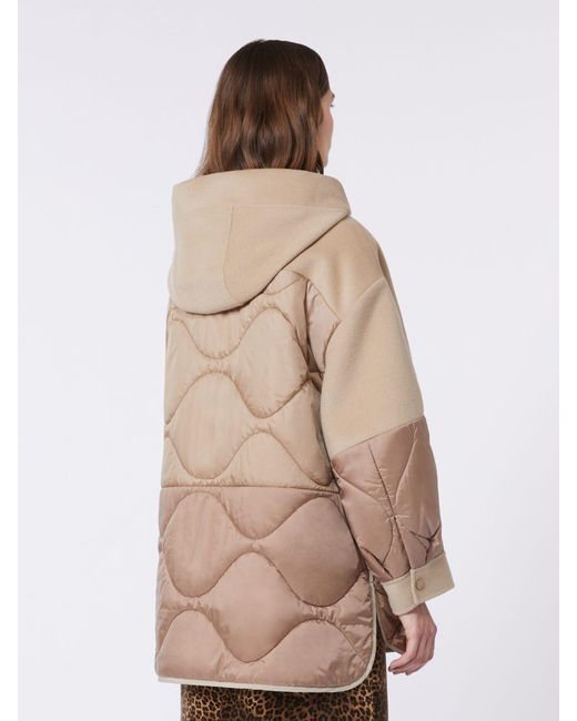 Max Mara Natural Padded Coat