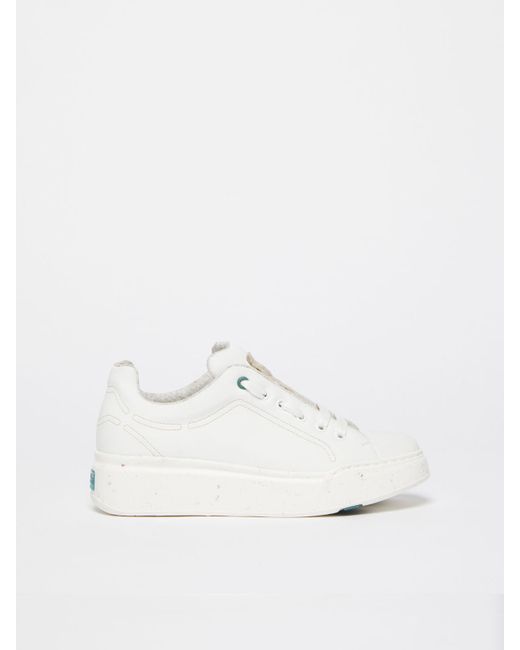 Max Mara White Maxigreen Trainers With Chunky Sole