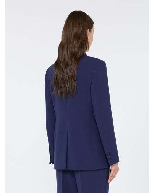 Blazer Monopetto di Max Mara in Blue