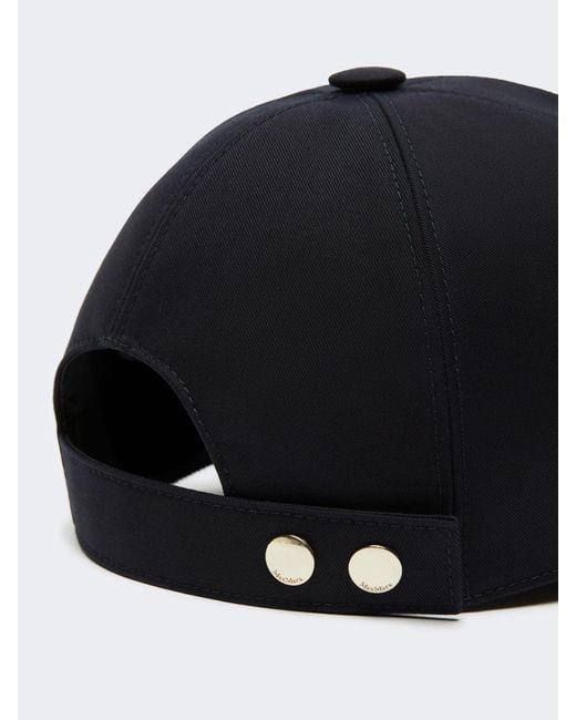 Cappello Baseball di Max Mara in Black