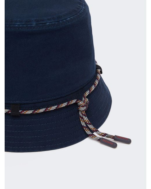Max Mara Blue Canvas Cap