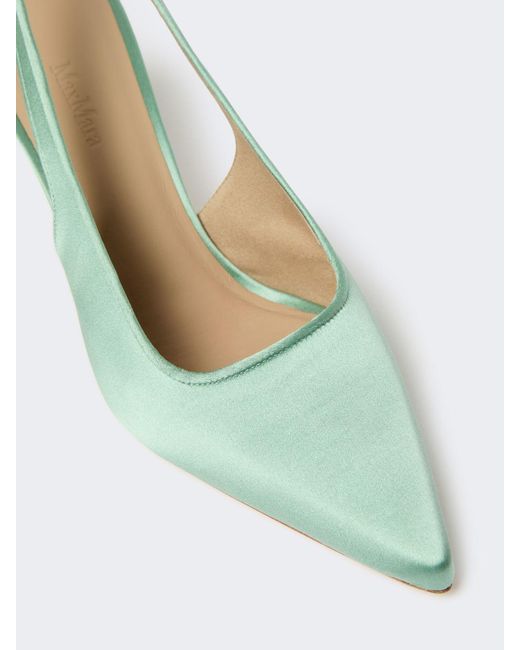 Slingback di Max Mara in Green