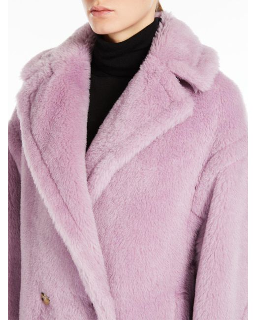 Max Mara Teddy Bear Icon Coat - Pink - S