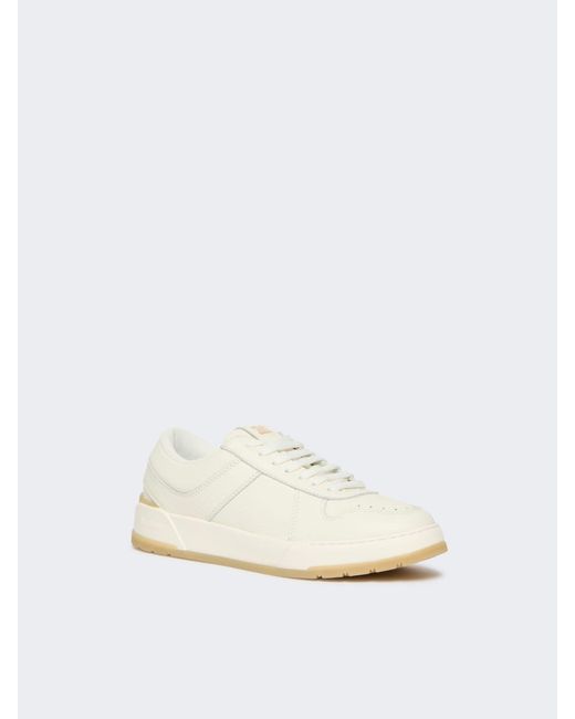Max Mara Natural Low-Top Trainers