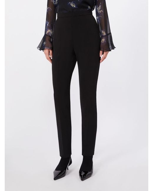 Pantalone Slim di Max Mara in Black