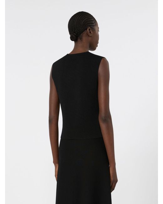 Gilet di Max Mara in Black