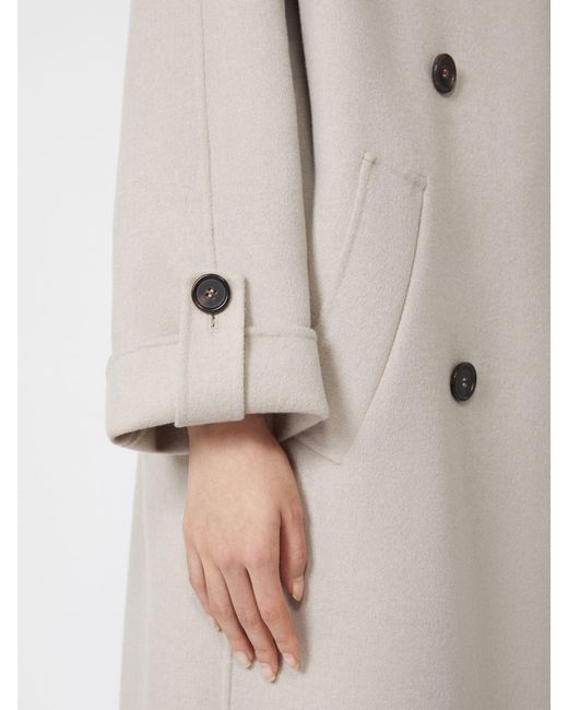 Max Mara Natural Wool Coat