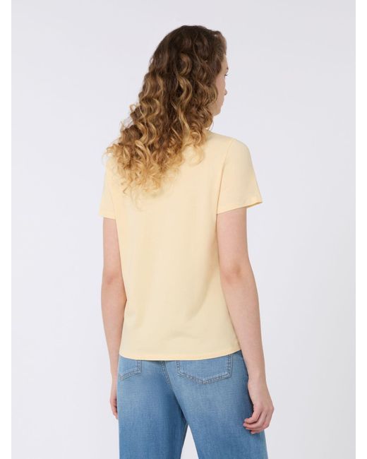 Max Mara Natural Stretch Jersey Basic T-Shirt