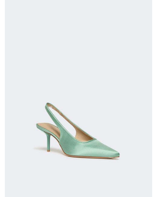 Slingback di Max Mara in Green