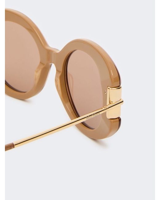 Occhiali di Max Mara in Brown