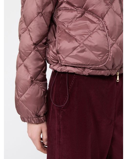 Max Mara Red Padded Jacket