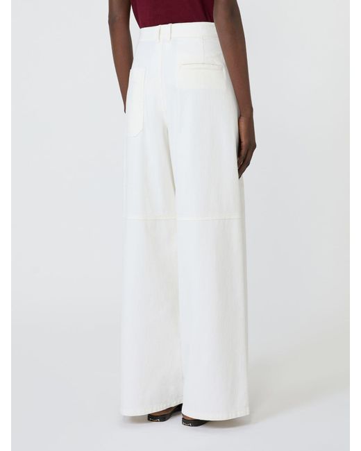 Pantalone di Max Mara in White