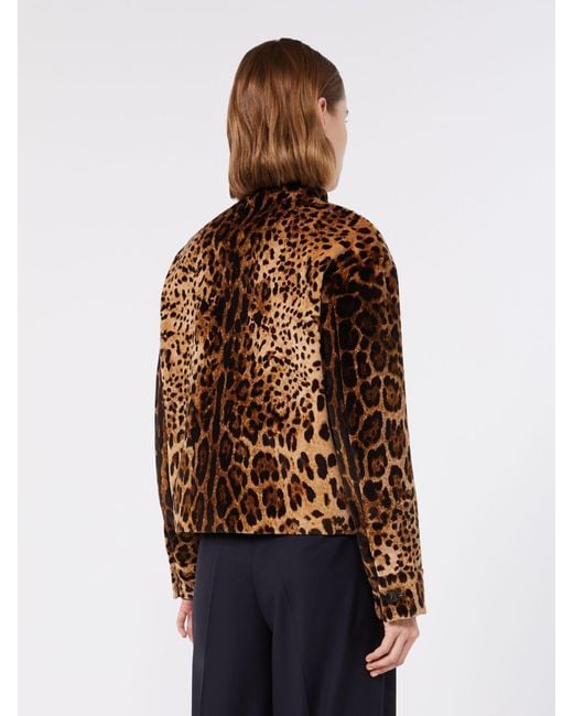 Max Mara Brown Boxy Jacket