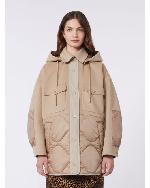 Max Mara Natural Padded Coat